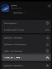 Настройка скрытия мега приложения на iOS, шаг 2